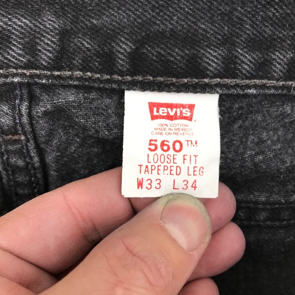 Vintage Levi’s 560 High Waist wedgie fit Jeans - Picture 8 of 8